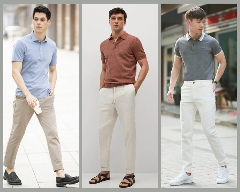 Cách phối đồ áo thun nam độc đáo - Biến tấu phong cách trẻ trung và thời thượng