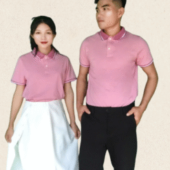 đồng phục công ty màu ruốt hồng