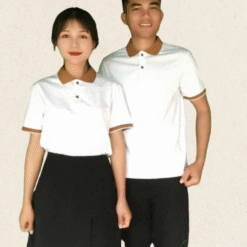 đồng phục công ty trắng gạo