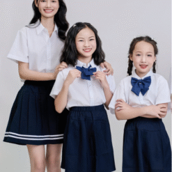 Aó đồng phục học sinh màu trắng
