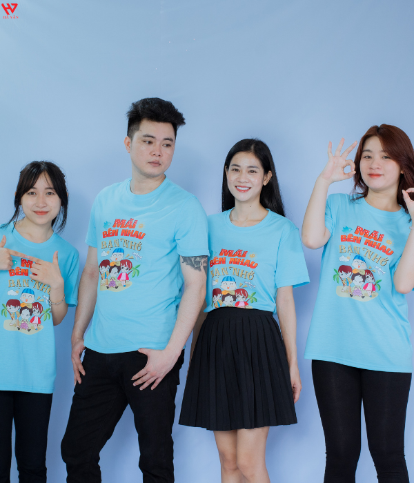 áo nhóm 4 người giá rẻ