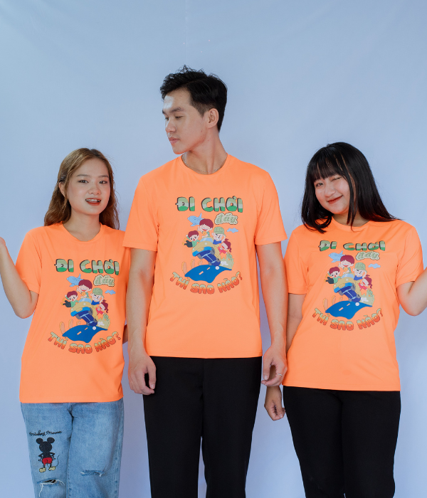 đồng phục áo nhóm đi chơi