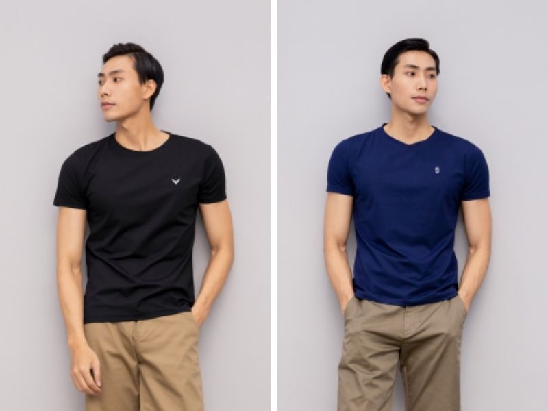 Áo Thun Nam Trung Niên Phù Hợp Mọi Dáng Người